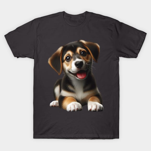 happy dog T-Shirt by EKLZR